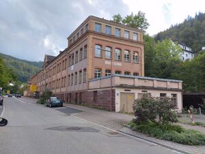 Das ehemalige Fabrikgebäude von Pfaff & Schlauder in Schramberg.