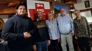 Ali Zarabi (von links), Namik Ural, Monika Knecht, Mirko Witkowski und Renate Much. Foto: Jan Witkowski