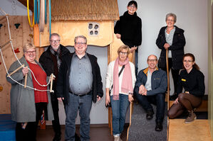 Die Schramberger SPD beim Besuch im Kindergarten St. Josef Waldmössingen.