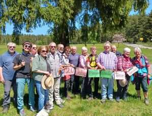 Die Wandergruppe der Schramberger SPD in Tennenbronn. Foto: spd